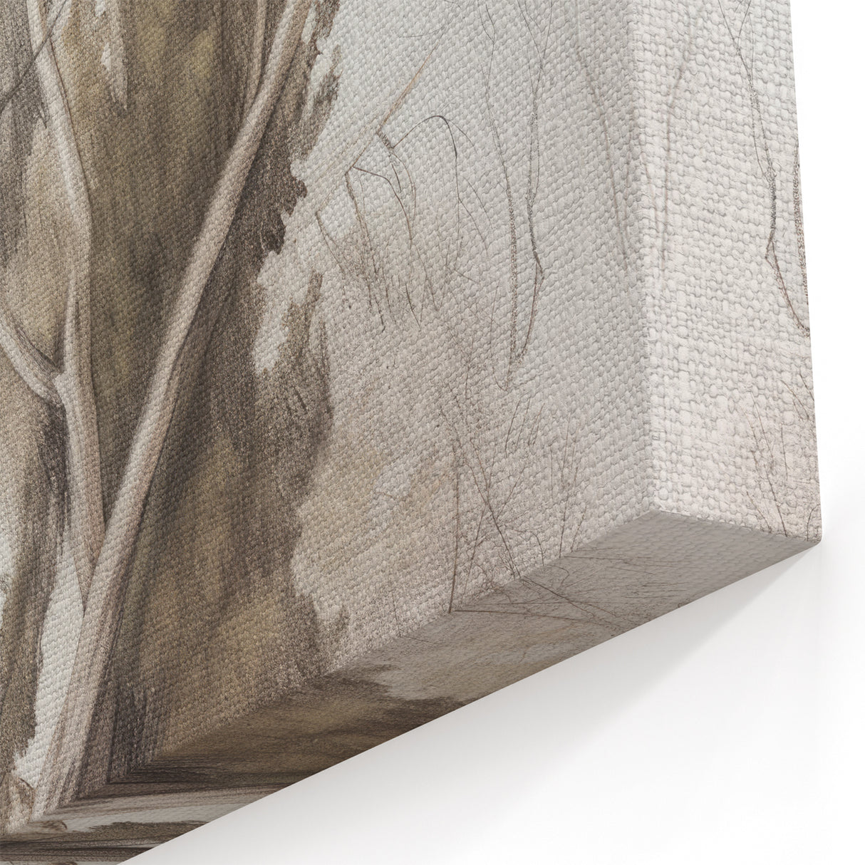 Elegant Winter Trees Landscape Wall Art - Serene Nature Decor
