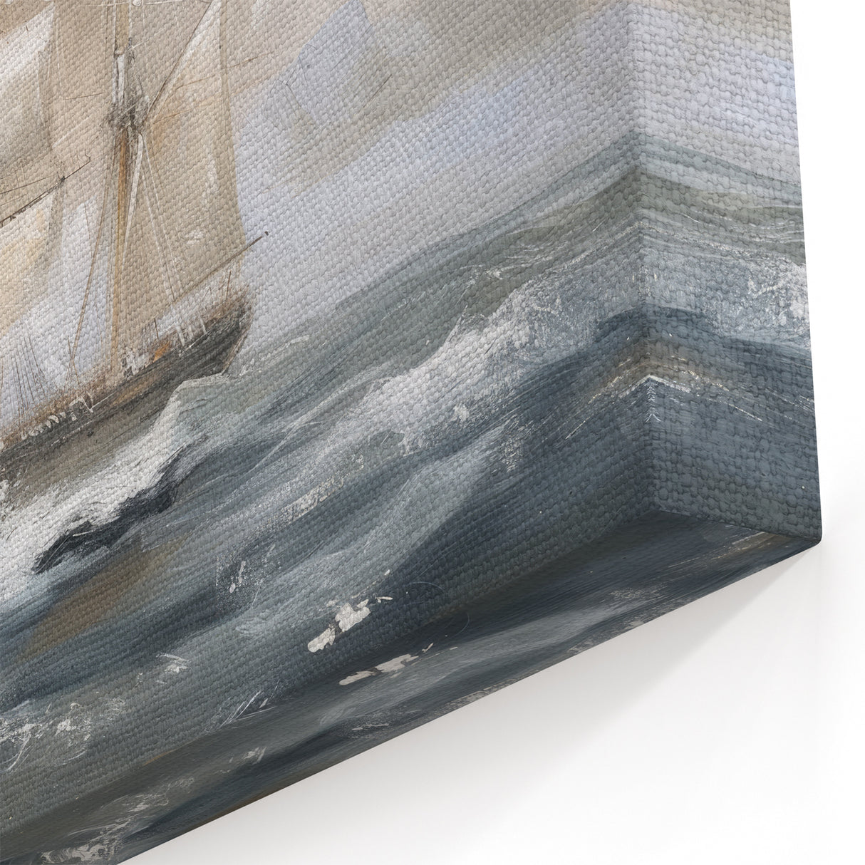 Timeless Sailing Ship Landscape Wall Art - Nautical Home Decor