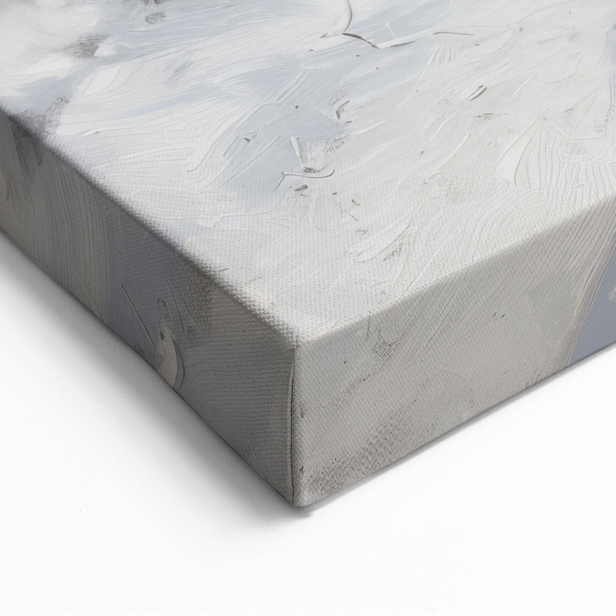 Snowy Forest Pathway Landscape Wall Art - Winter Nature Decor