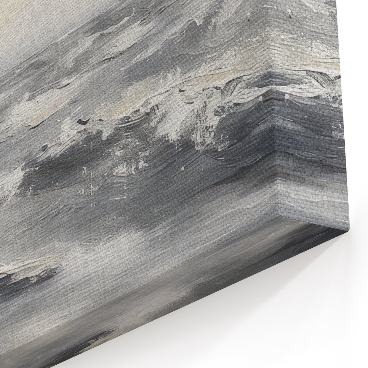 Panoramic Ocean Waves Landscape Wall Art - Nature Wall Decor