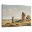 Rustic Rock Formation Landscape Wall Art - Nature-Inspired Decor