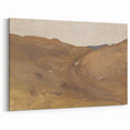 Modern Earth Tones Landscape - Abstract Minimalist Wall Art