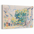Modern Cityscape Art - Vibrant Antibes Wall Decor
