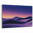 Sand Dune Prints - Purple Dunes Under a Starry Twilight Sky