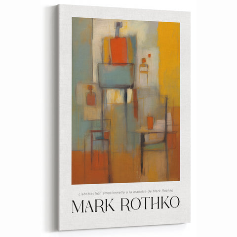 Abstract Expressionist Art Prints - Modern Mark Rothko Design