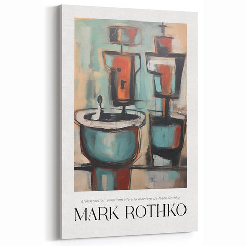 Rothko Canvas Prints - Abstract Modernist Design