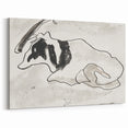 Modern Wall Art of Abstract Cow Illustration - Minimalist Modern Design