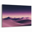 Scenic Dune Photography - Starlit Purple Dunes at Twilight