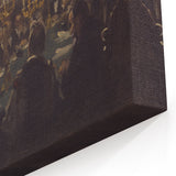 Elegant Society Gathering - Modern Wall Art for Sophisticated Decor
