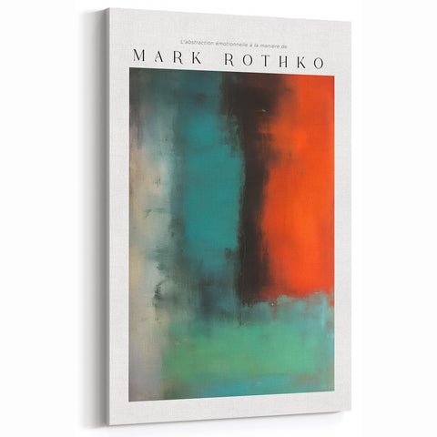 Modernist Wall Art - Abstract Rothko-Inspired Painting