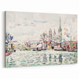 Modern Wall Art: River Scene Rouen by Paul Signac for Unique Decor