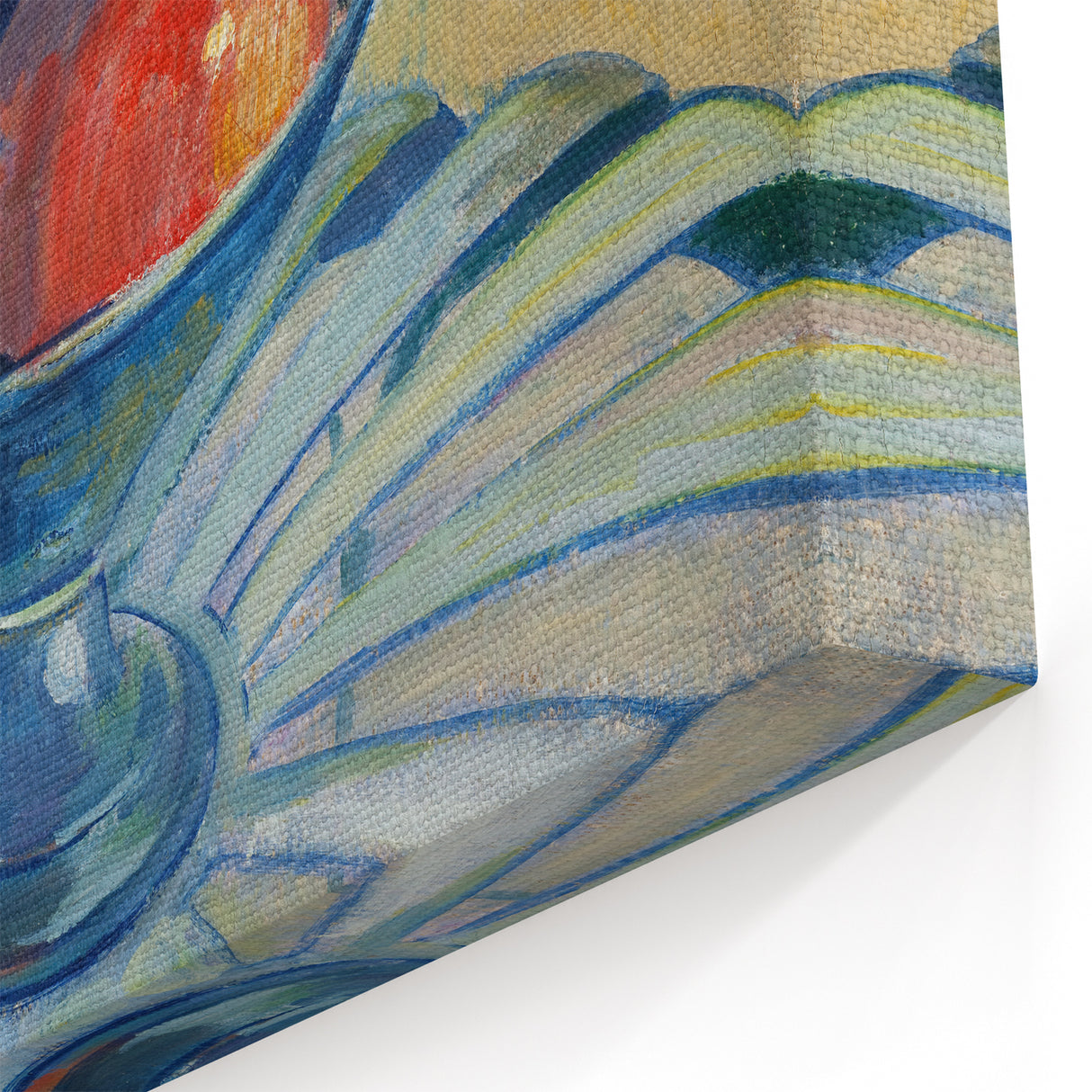 Modern Wall Art: Fruit Dish on Garden Chair by Paul Gauguin