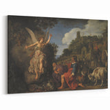 Baroque and Rococo Wall Art - Angel's Message - Antique Art Print
