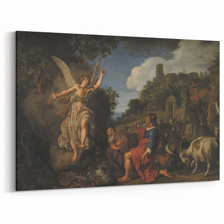 Baroque and Rococo Wall Art - Angel's Message - Antique Art Print