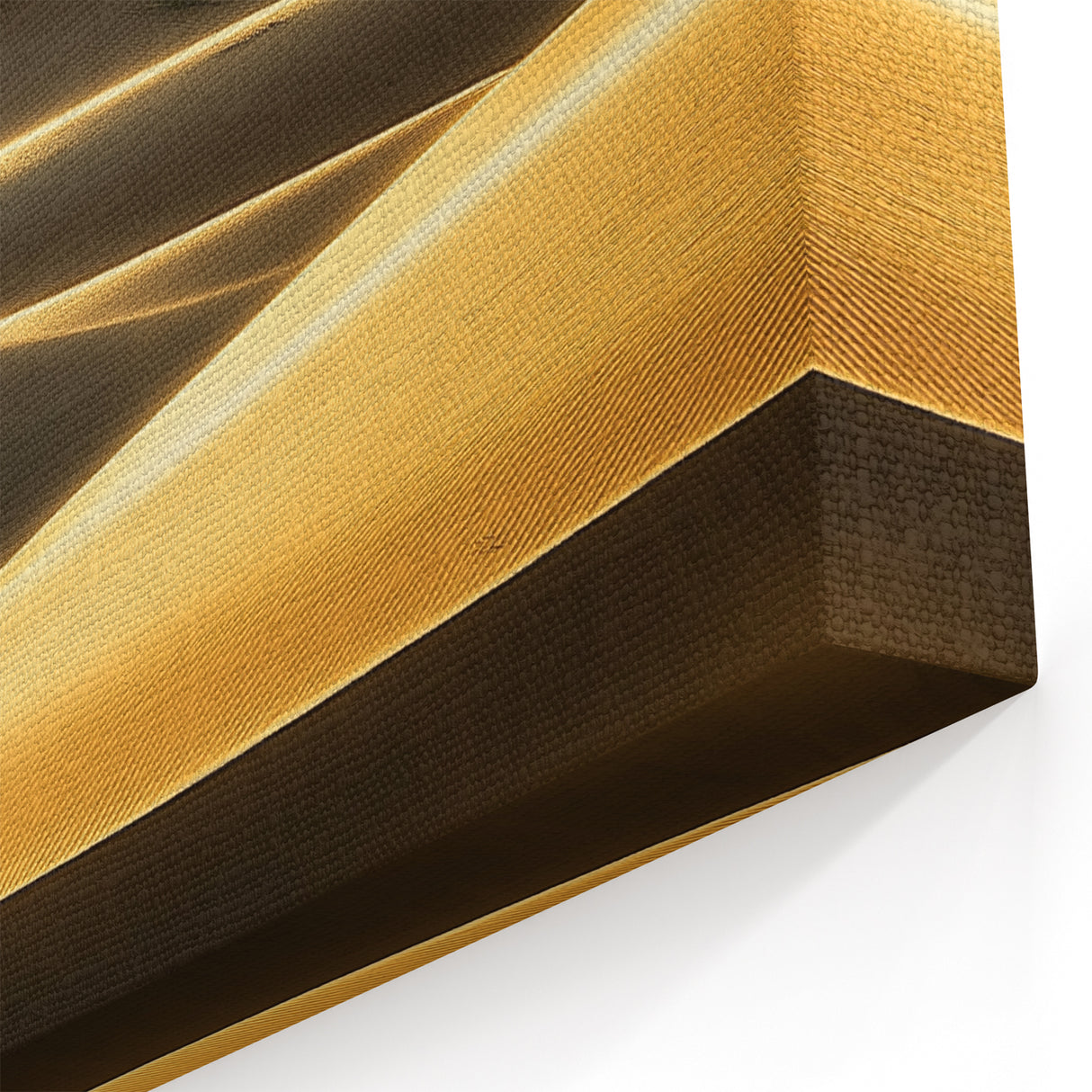 Golden Dunes Wall Art – Desert Landscape Art Print