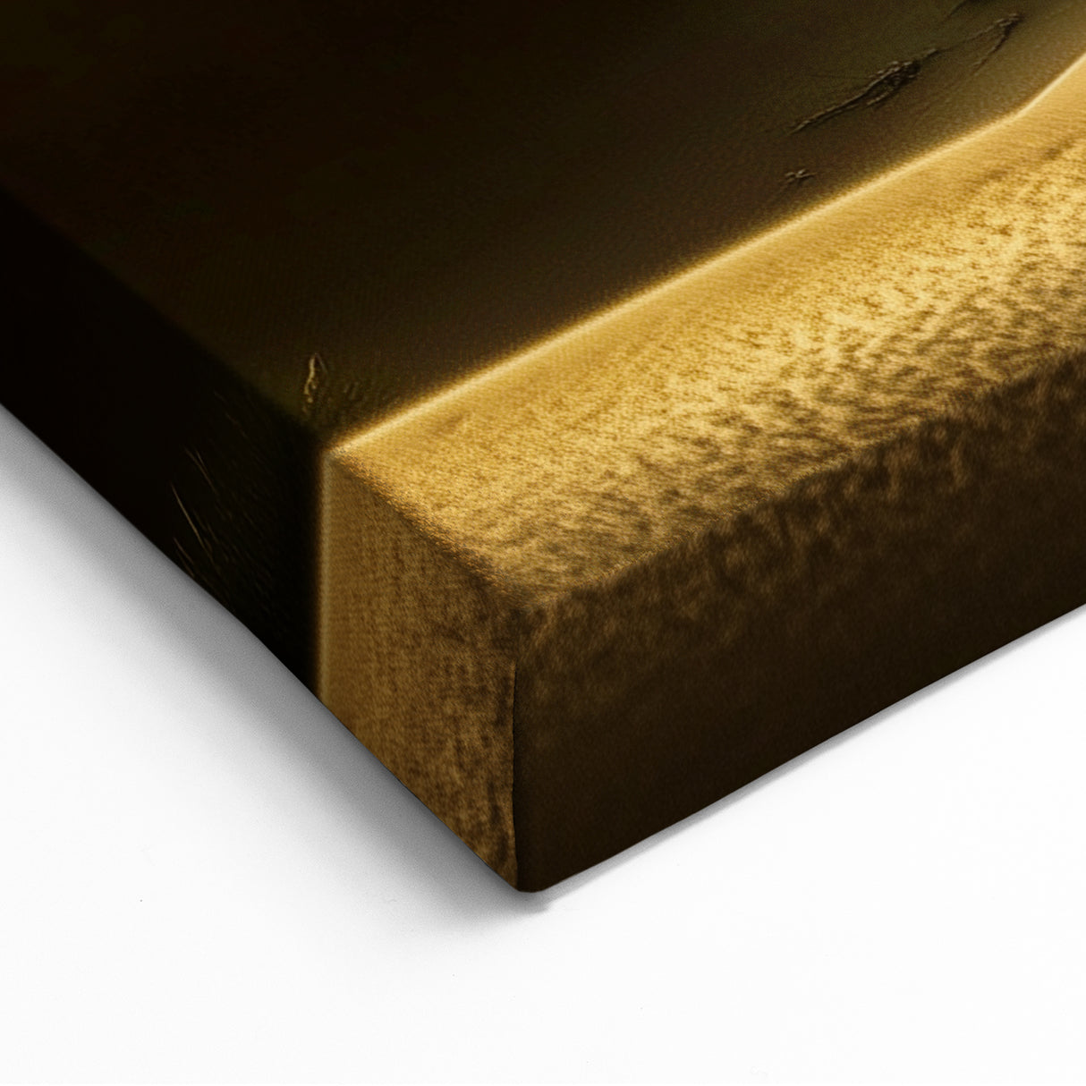 Golden Dunes Wall Art – Desert Landscape Art Print