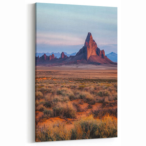 Desert Landscape Art - Scenic Photography of Majestic Rock Formations