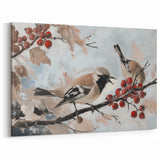 Charming Songbirds Artwork - Animal Canvas Prints for Home Decor
