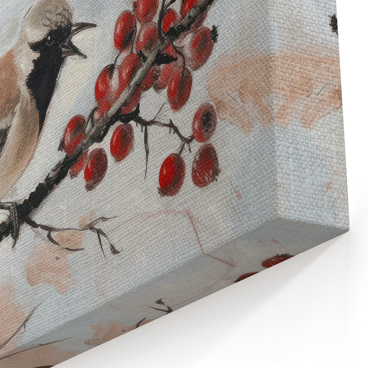 Charming Songbirds Artwork - Animal Canvas Prints for Home Decor