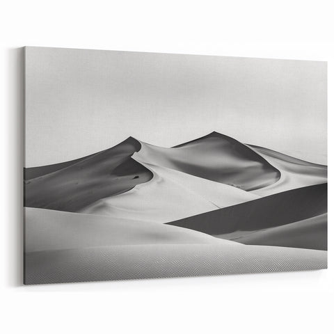 Dune Wall Art - Black and White Desert Landscape Photography