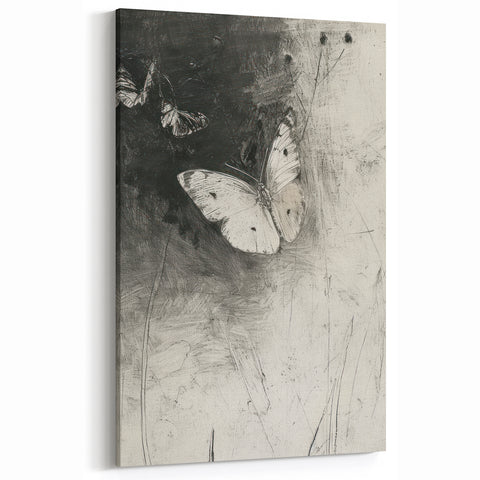 Ethereal Butterfly Artwork - Animal Canvas Prints for Home Decor