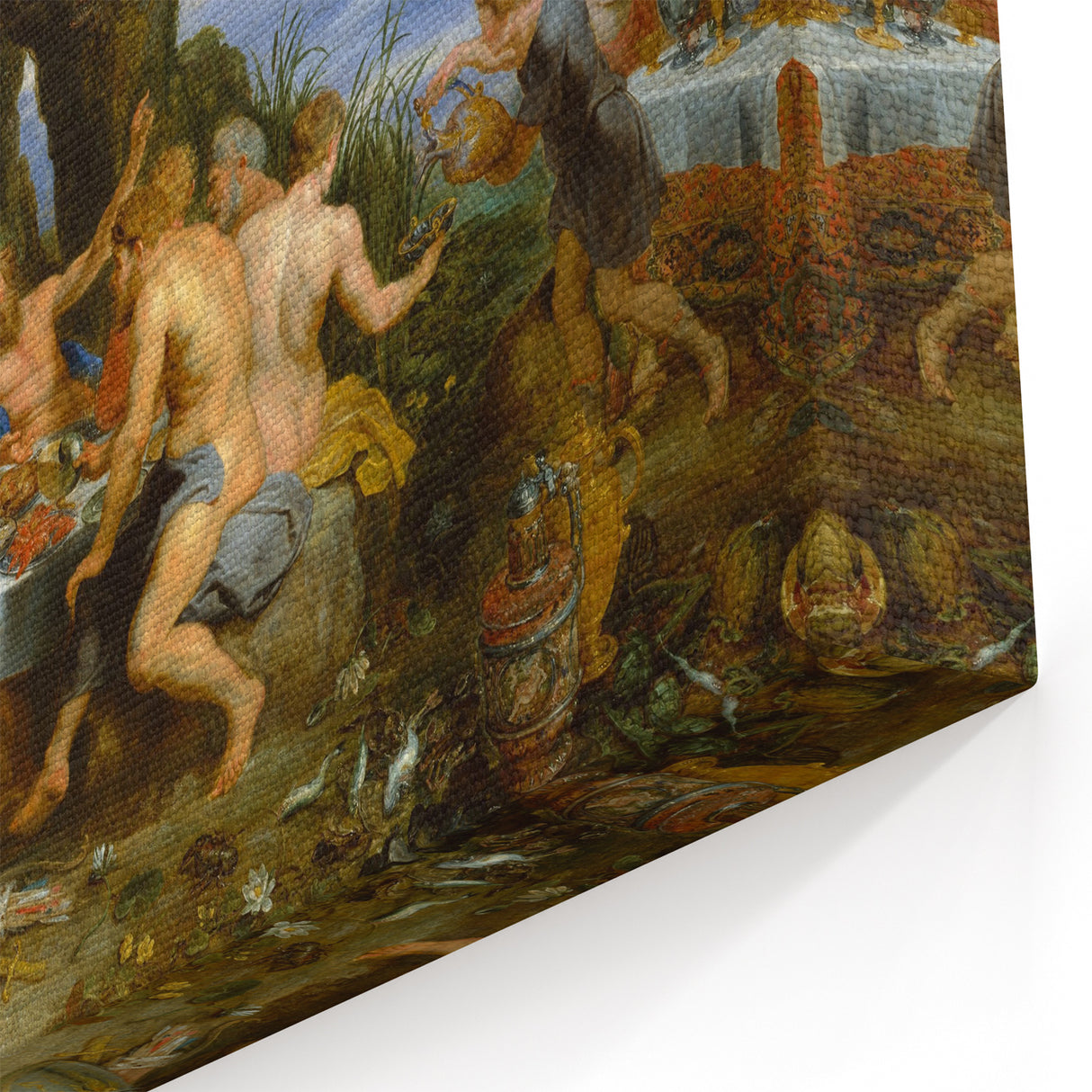Baroque and Rococo Wall Art - The Feast of the Gods - Classic Print