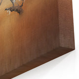 Fields Panorama Wall Decor - Rustic Tree and Cabin Landscape Art