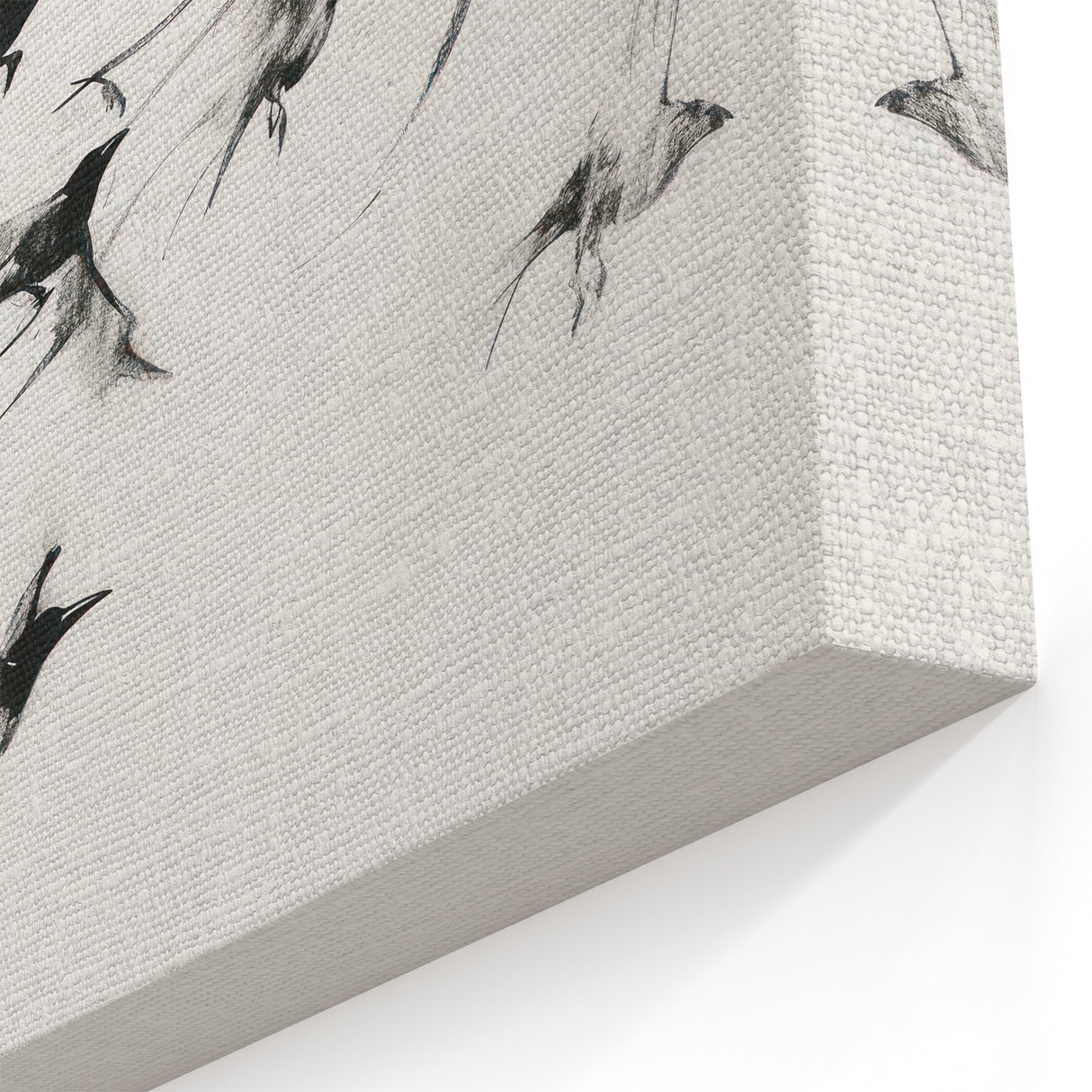Flock in Motion Artwork - Animal Canvas Prints for Home Decor