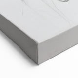 Thoughtful Horse Sketch - Animal Canvas Prints for Home Decor