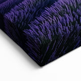 Fields Panorama Wall Decor - Lavender Fields Under Starry Sky