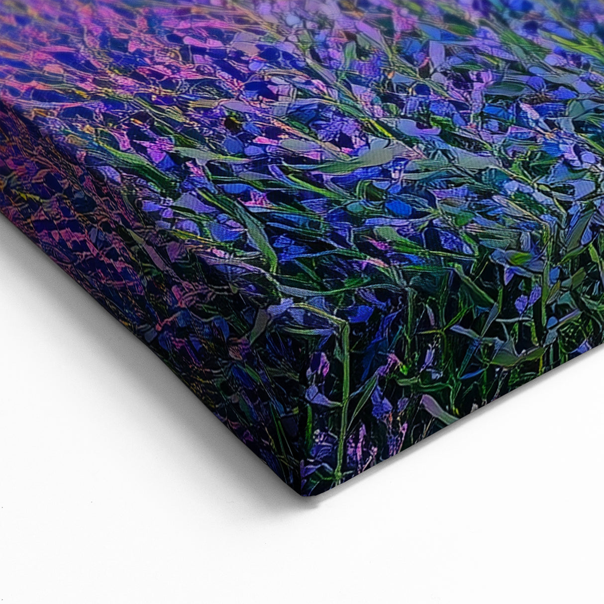 Countryside Fields Wall Hanging - Vibrant Wildflower Meadow Art