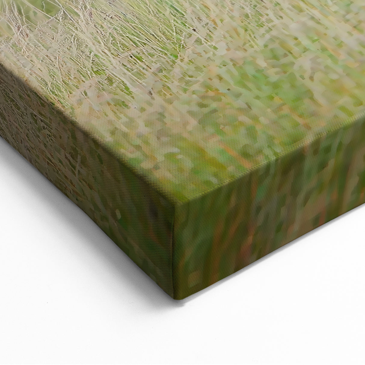 Countryside Fields Wall Hanging - Highland Cow in Scenic Meadow