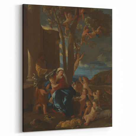 Baroque and Rococo Wall Art - Madonna with Cherubs - Classic Print