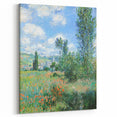 Impressionist Wall Art - View of Vétheuil by Monet