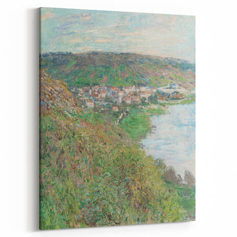 Impressionist Wall Art - View of Vétheuil by Monet