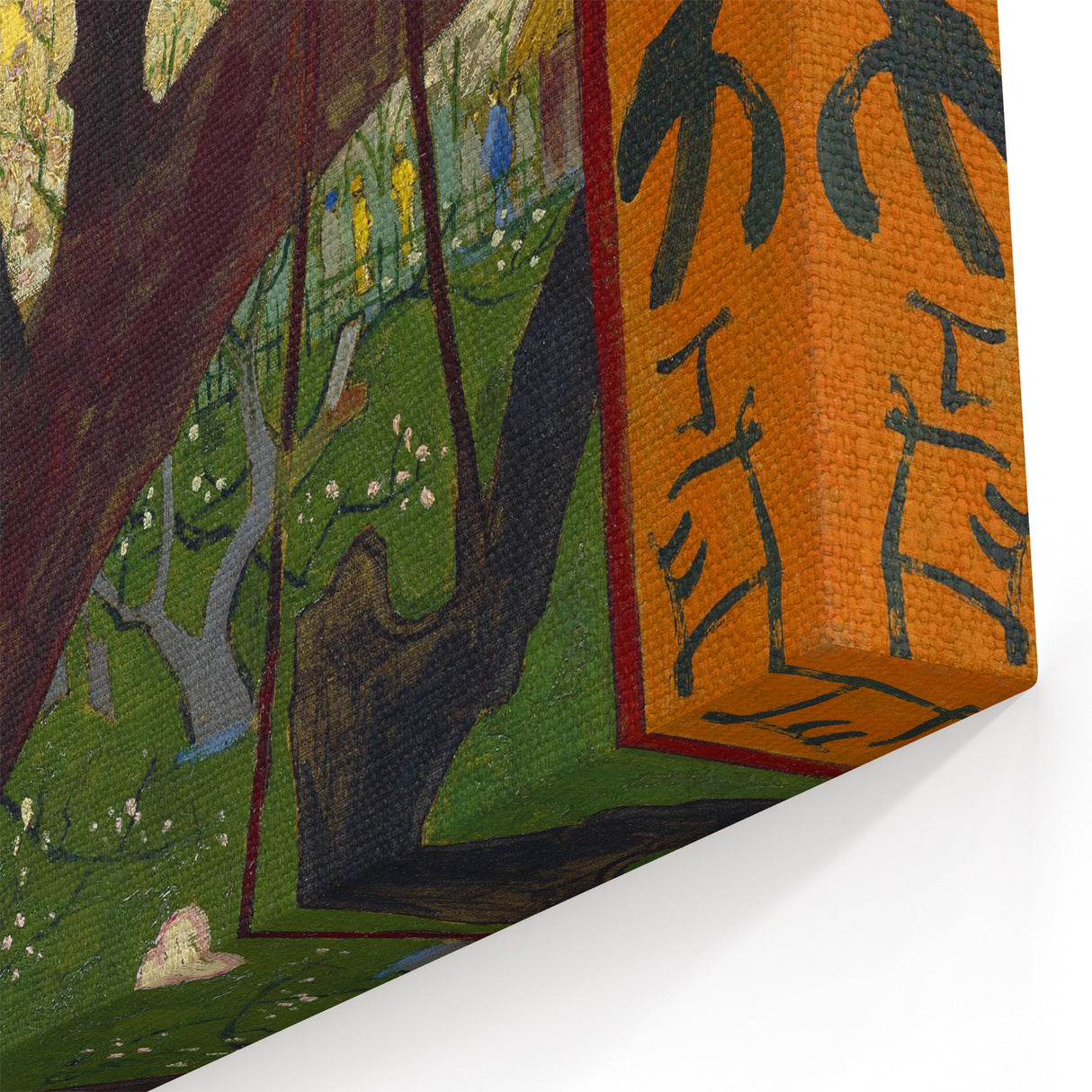 Impressionist Wall Art - Blooming Plum Orchard by Van Gogh
