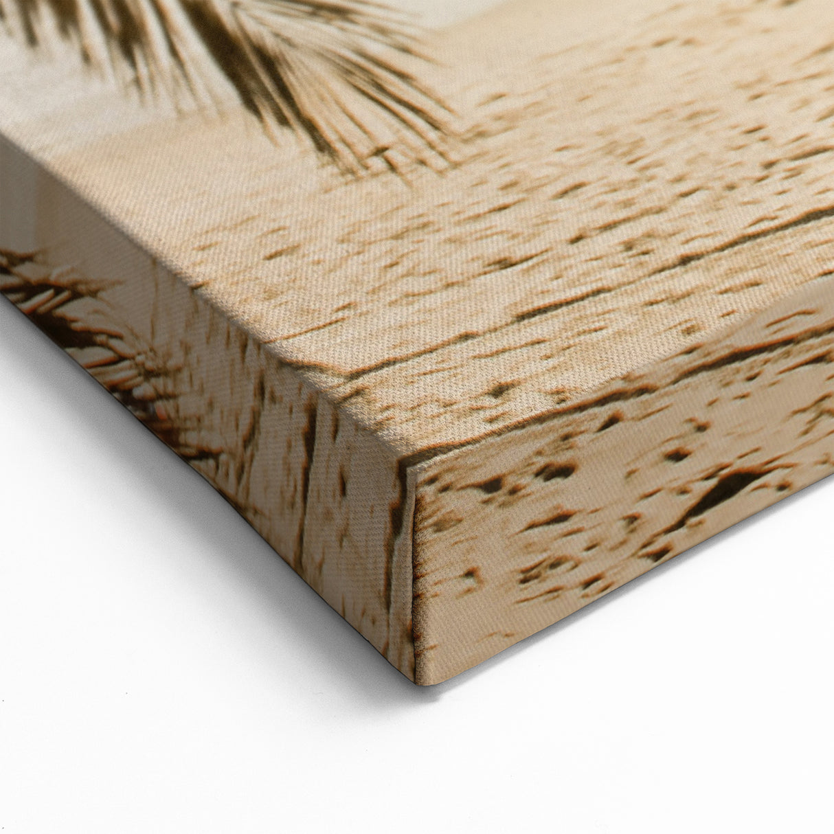 Tropical Beach Canvas - Palm Tree Wall Art for Summer Vibes