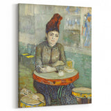 Impressionist Wall Art - Agostina Segatori in Café by Van Gogh
