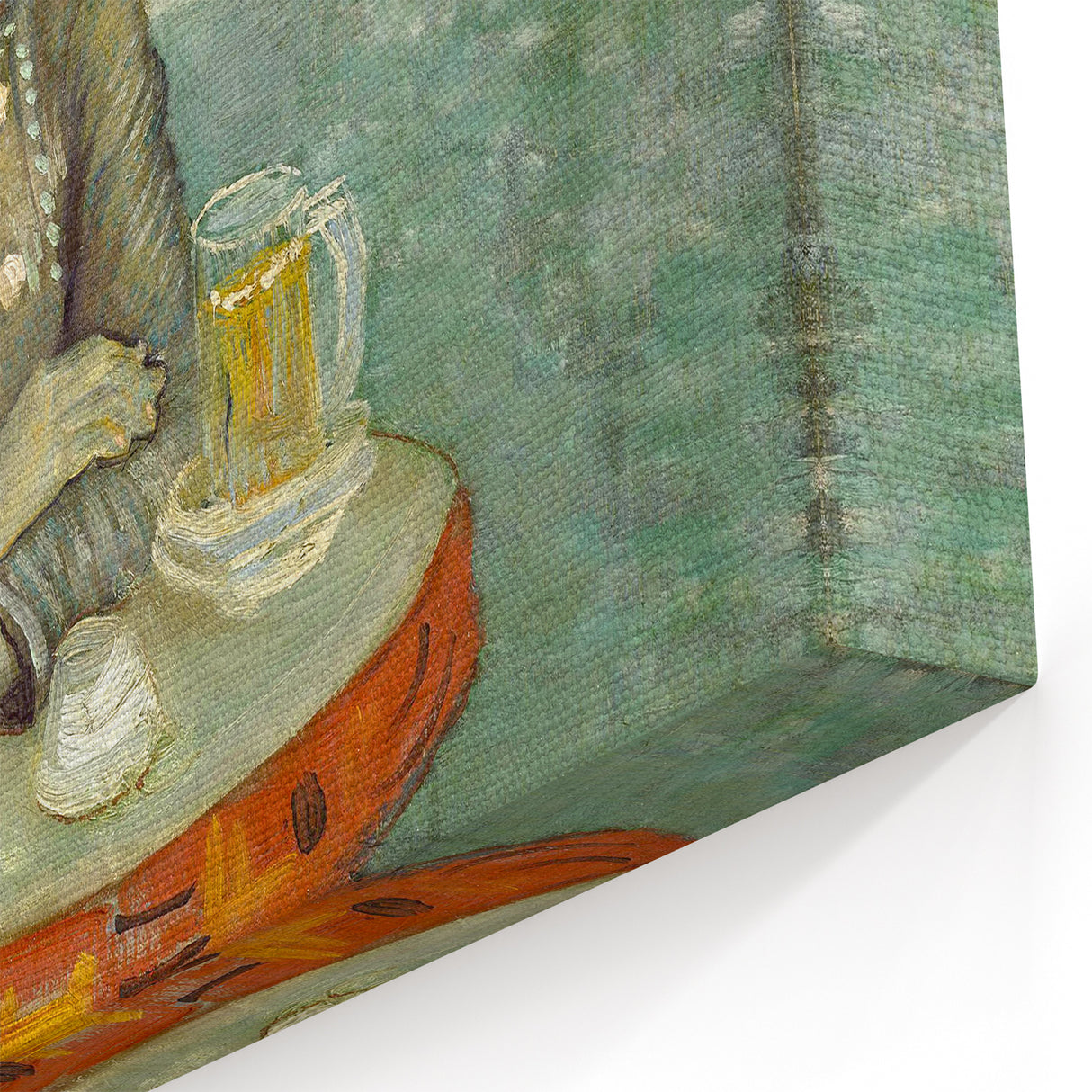 Impressionist Wall Art - Agostina Segatori in Café by Van Gogh