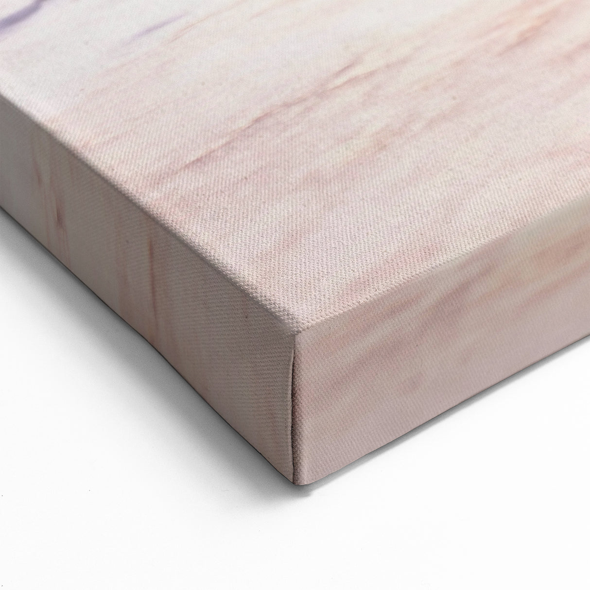 Pastel Beach Canvas - Gentle Waves and Soft Sunset Wall Art