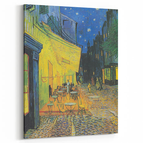 Impressionism Wall Art - Café Terrace at Night by Vincent van Gogh