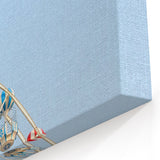 Summer Carnival Canvas - Ferris Wheel Wall Art for Playful Decor