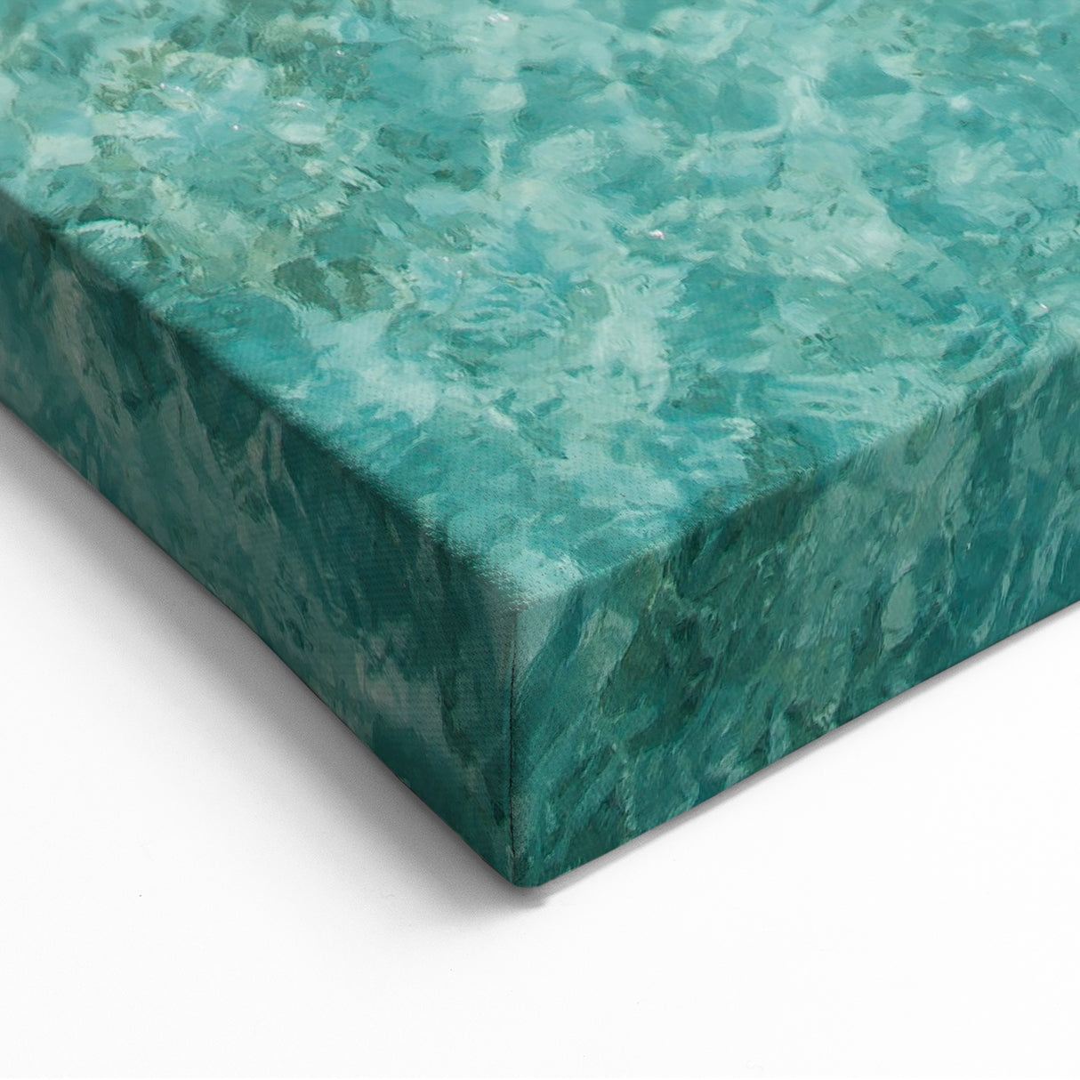 Paddleboard Canvas - Turquoise Waters Aerial Wall Art for Summer