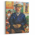 Impressionism Wall Art - Portrait of Père Tanguy by Vincent van Gogh
