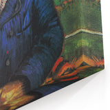 Impressionism Wall Art - Portrait of Père Tanguy by Vincent van Gogh