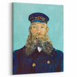 Impressionism Wall Art - Portrait of Postman Roulin by Vincent van Gogh
