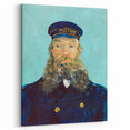 Impressionism Wall Art - Portrait of Postman Roulin by Vincent van Gogh