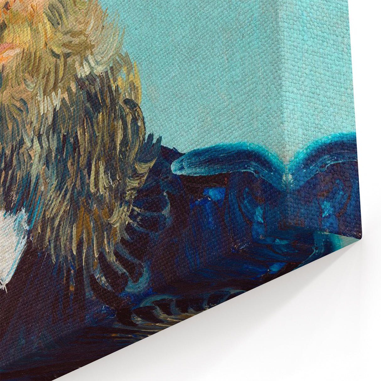 Impressionism Wall Art - Portrait of Postman Roulin by Vincent van Gogh