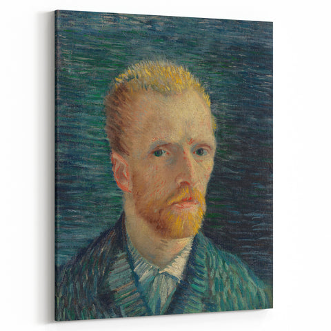 Impressionism Wall Art - Self-Portrait (1887) by Vincent van Gogh