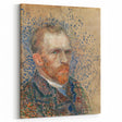Impressionism Wall Art - Self-Portrait with Pointillism (1887) by van Gogh